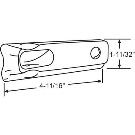 Strybuc RH Pella Integrated Crank Roto 36-219RHBP
